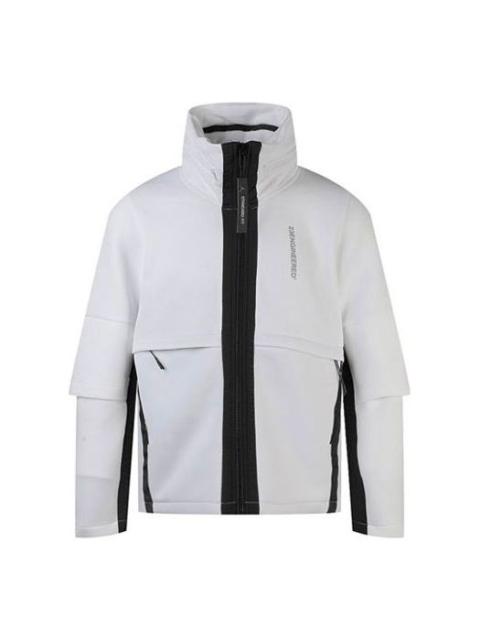 Jordan Air Jordan Air 23 Engineered Colorblock Zipper Stand Collar Jacket White BQ5766-100