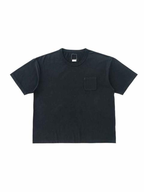 visvim ULTIMATE JUMBO TEE S/S BLACK