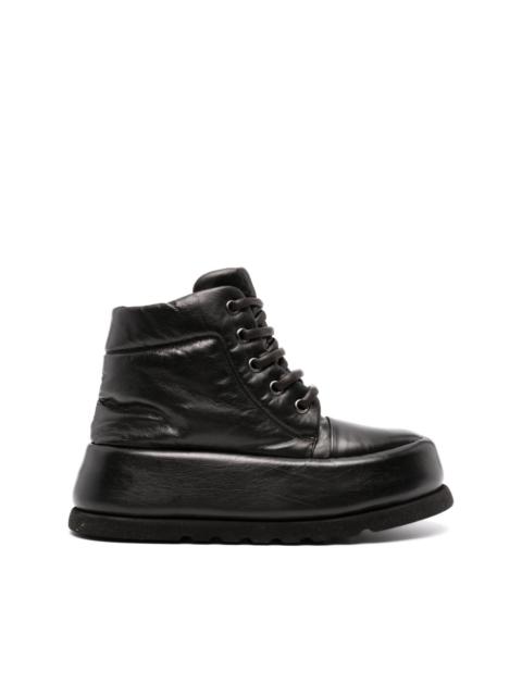 Marsèll Bombo 65mm leather lace-up shoes