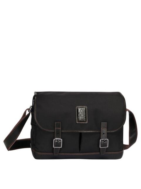 Longchamp Boxford L Crossbody bag Black - Canvas