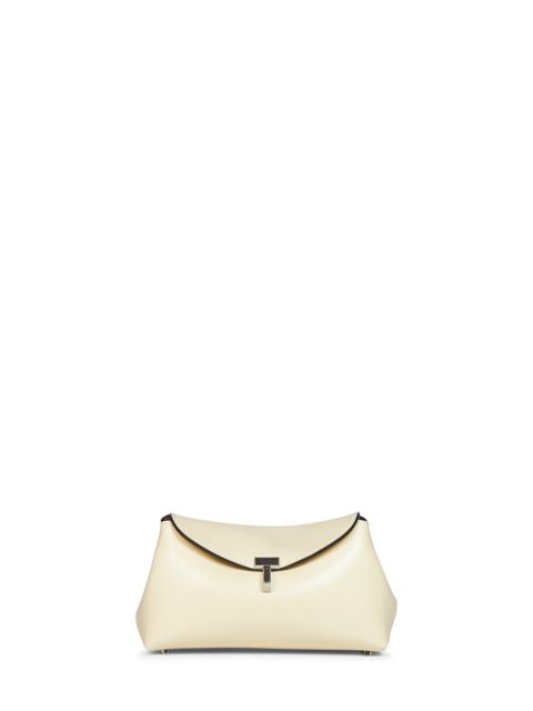 TOTEME Champagne Mini T-lock clutch bag
