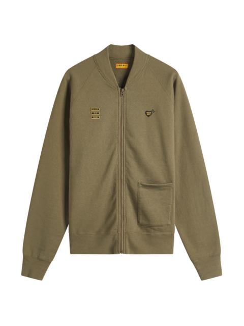Human Made Human Made Heart Zip Jersey Bomber Jacket