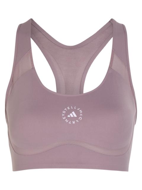 Stella McCartney Adidas X Stella Mccartney Power Impact Stretch-jersey Training bra