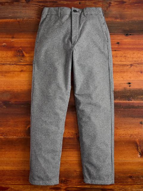 orSlow French Work Pants in Grey Houndstooth