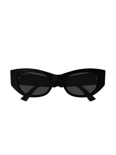 GUCCI Women's On Side 53MM Cat-Eye Sunglasses - Black