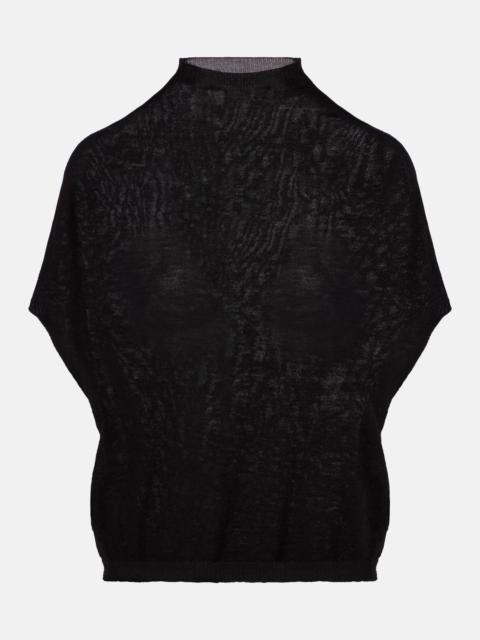 Rick Owens Wool turtleneck top