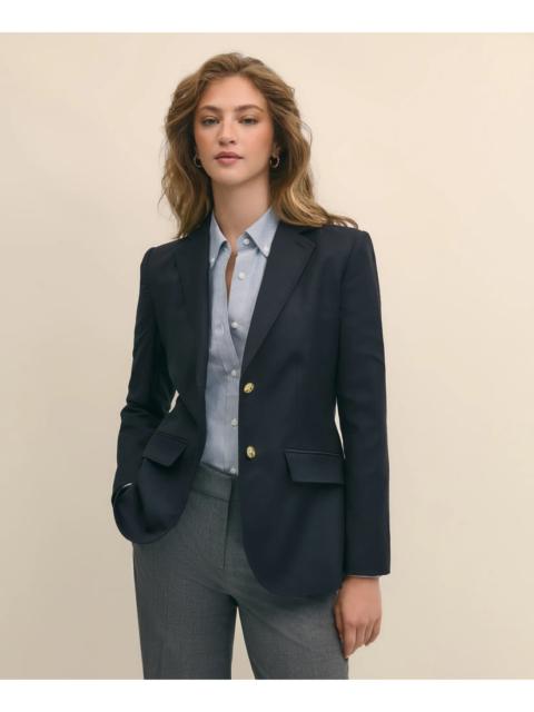 Brooks Brothers Wool Two-Button Blazer