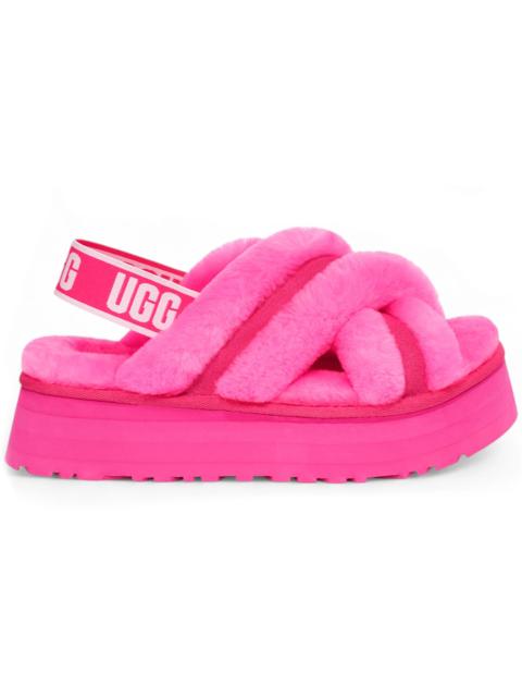 UGG UGG Disco Cross Slide Taffy Pink (Women's)