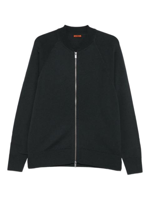 BARENA zip-front raglan-sleeve cardigan