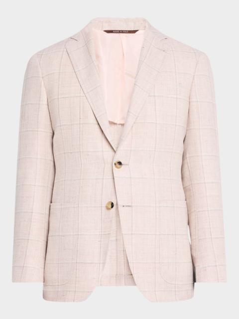 Canali Men's Windowpane Sport Coat