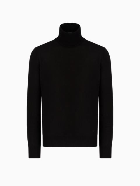 EMPORIO ARMANI Pure virgin-wool rollneck