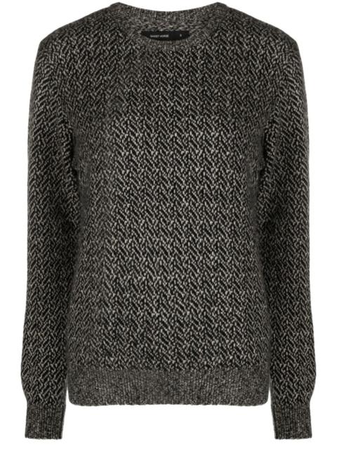 FRENCKENBERGER chevron-pattern sweater