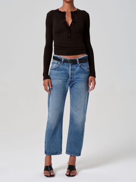 Varra Waffle Henley
In Chocolate