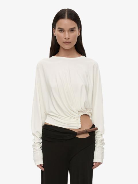 CHRISTOPHER ESBER Manto Long Sleeve Jersey Top