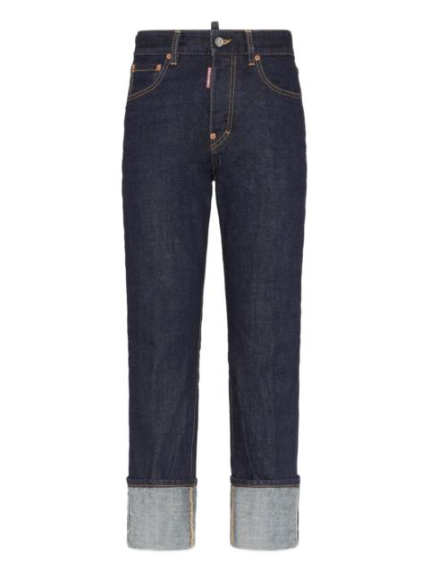 DSQUARED2 logo-patch jeans