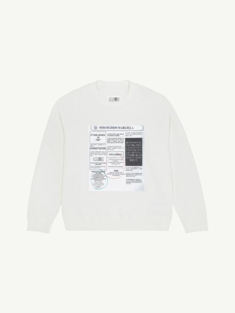 MM6 Maison Margiela　スウェット　14 MM6 - MM6 Maison Margiela Kids ロゴプリント スウェット 14の