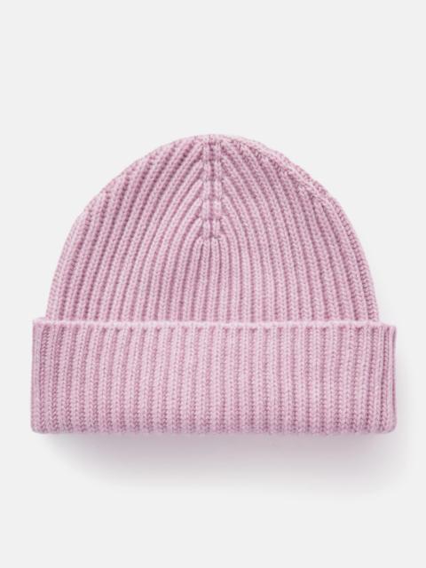 Johnstons of Elgin Lovat Ribbed Cashmere Beanie