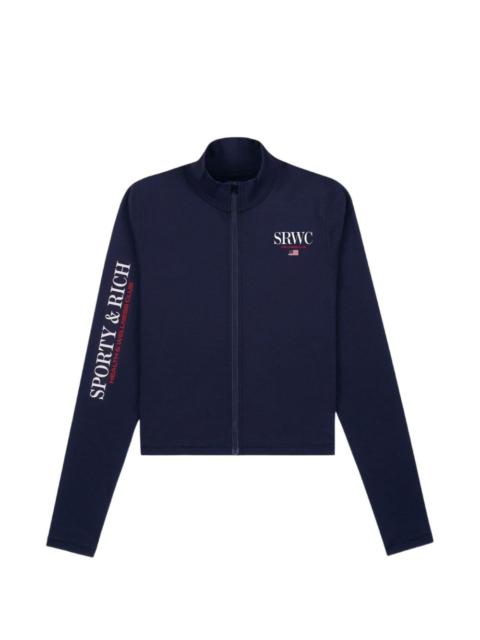 Sporty & Rich zip-up jacket