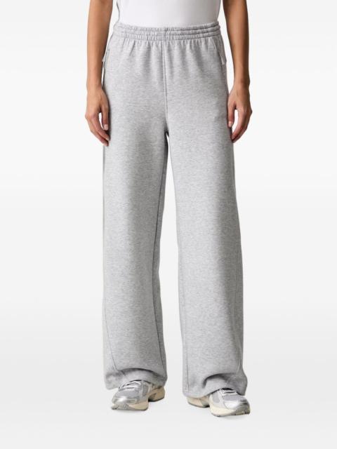 Under Armour Open Unstoppable Fleece logo-print wide-leg track pants