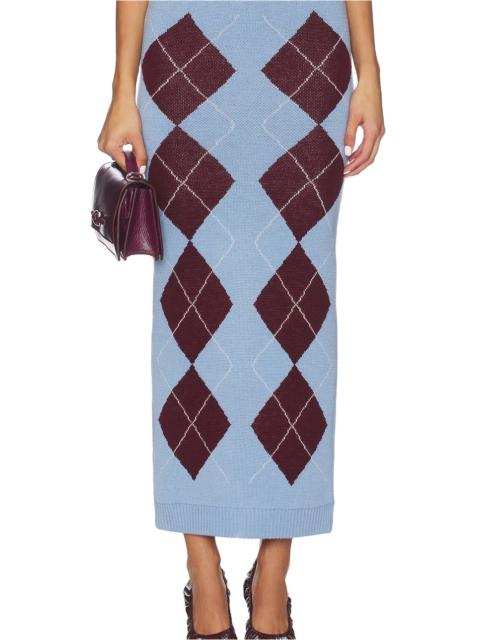 ROWEN ROSE Knit Bodycon Skirt