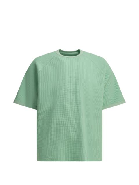 Goldwin waffle-knit raglan-sleeve T-shirt