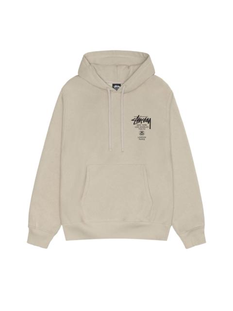 Stüssy Stussy World Tour Hoodie 'Khaki'
