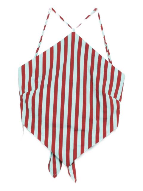 SIMONMILLER tie-detail top