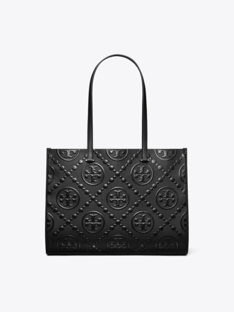 TORY BURCH T Monogram Embossed Tote