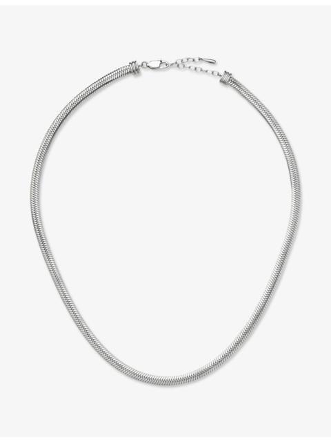 MISSOMA Classic Snake Platinum PVD Plated Stainless-Steel Chain Necklace