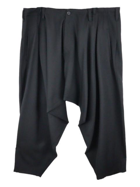 Yohji Yamamoto draped trousers