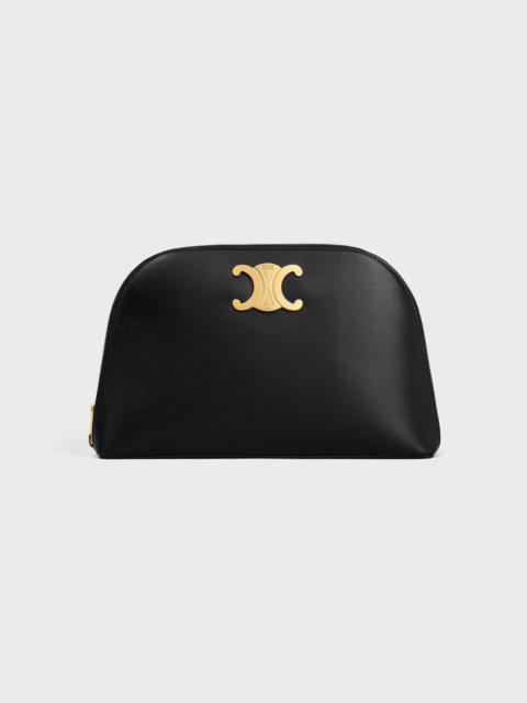 CELINE POUCH TRIOMPHE in SHINY CALFSKIN