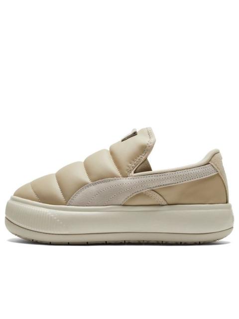 (WMNS) PUMA Suede Mayu Slip-on Sneakers Ivory 383827-02