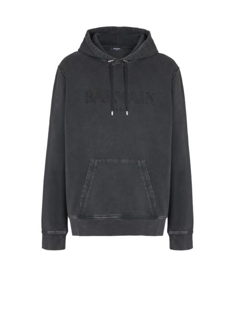 Balmain Printed Balmain Paris hoodie | REVERSIBLE