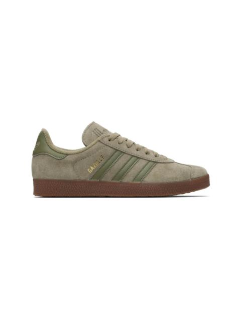 adidas Originals Khaki Gazelle Sneakers