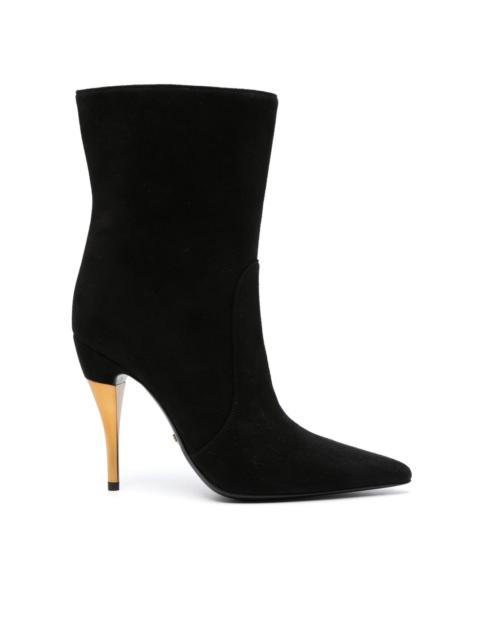 GUCCI 110mm suede ankle boots