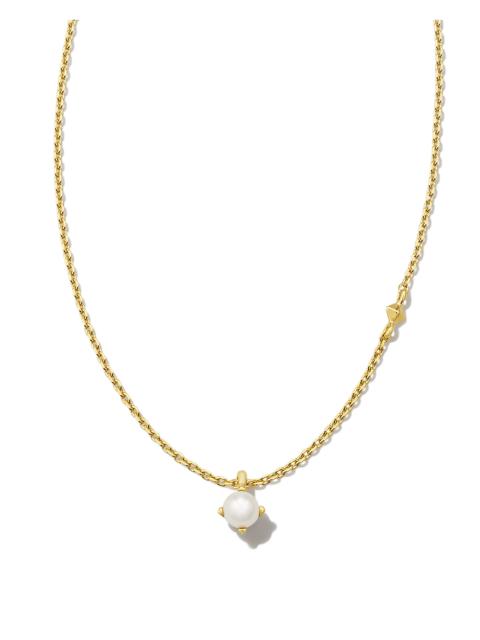 KENDRA SCOTT Maisie 18k Gold Vermeil June Pendant Necklace
