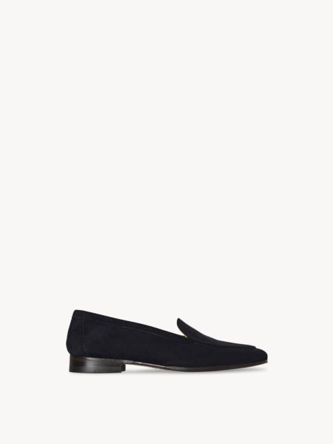 The Row Sophie Loafer in Suede