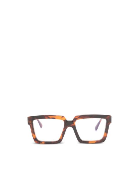Kuboraum square-frame glasses