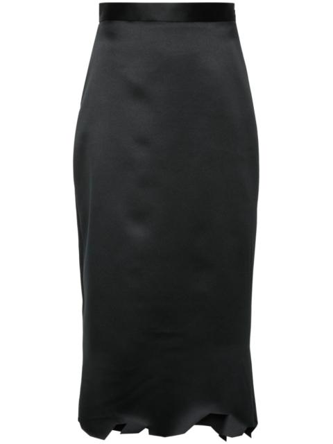 VIKTOR & ROLF asymmetric-hem midi skirt
