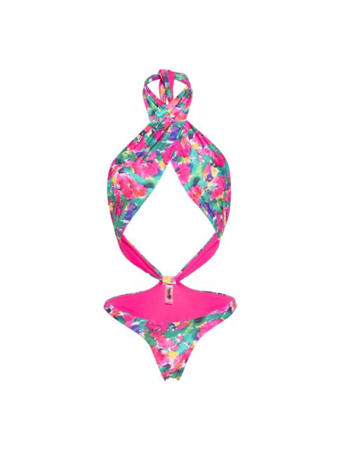 Reina Olga Showpony cut-out swimsuit