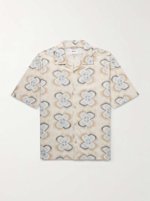 NN07 Ole 5210 Printed Organic Cotton and TENCEL™ Lyocell-Blend Shirt