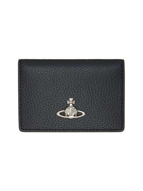 Vivienne Westwood Black Bifold Card Holder