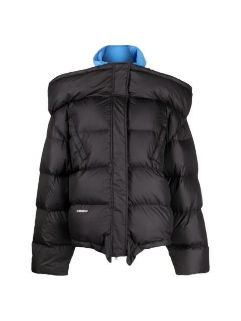 VETEMENTS layered puffer jacket | REVERSIBLE