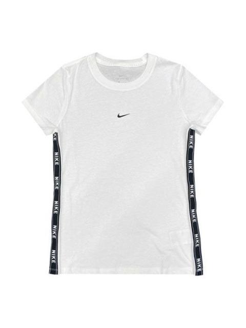 Nike (WMNS) Nike Small Logo Short Sleeve 'White' DC0575-100