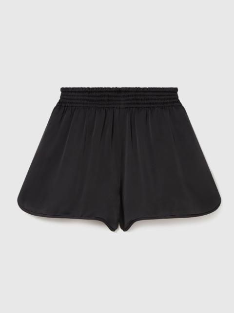 Stella McCartney Envers Satin Tailored Shorts