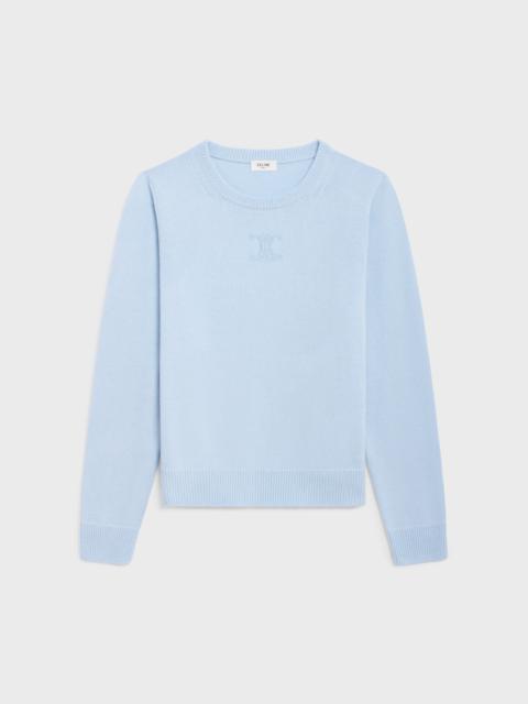 CELINE crew neck sweater in heritage cashmere
