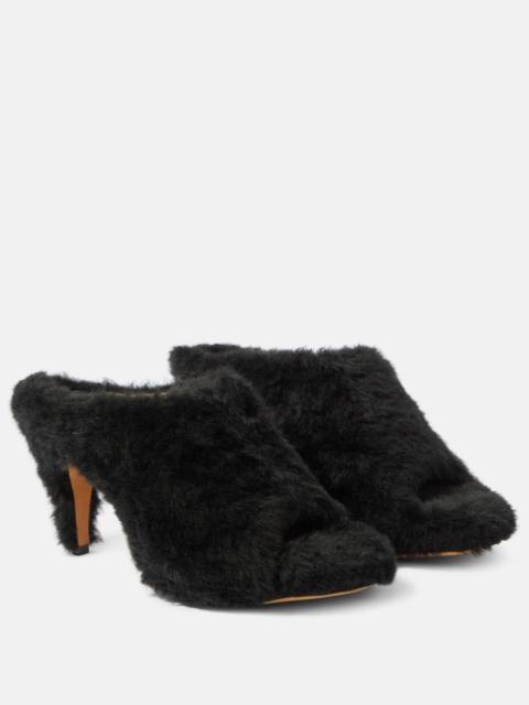 KHAITE Marion shearling mules