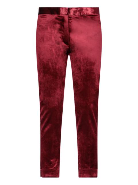 Ann Demeulemeester VELVET TAILORED TROUSERS