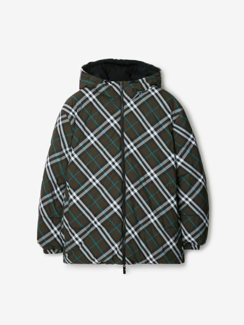Burberry Reversible Check Nylon Puffer Jacket