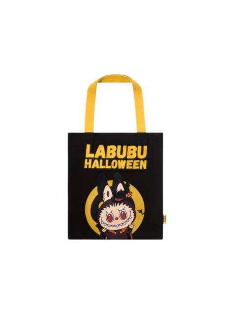 POP MART Pop Mart The Monsters Labubu Happy Halloween Party Series Canvas Bag